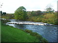 Submerged weir on the River Doon, Patna in KA6 7LP