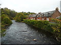 The River Ayr in Catrine in KA5 6SN