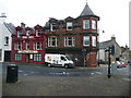 Hotel with CTC badge, Glaisnock Street, Cumnock in KA18 1UD