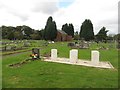 Commonwealth war graves, Dudley Cemetery in NE13 6LU