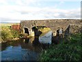 Farm bridge over River Brue in BA6 9SY