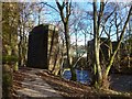Derelict viaduct from the Crieff and Comrie Railway in PH7 4JH