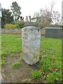 Old Milestone by the A6001, Shortmead Street, Biggleswade in SG18 8AZ