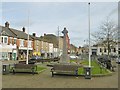 Biggleswade, war memorial in SG18 8QG