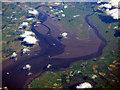 The Solway Firth from the air in CA7 5DJ