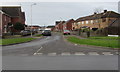 Y Wern towards shops, Bettws in CF32 8SR