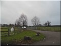 The entrance to Bayford Hall Farm in SG13 8LE
