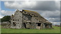 Old stone barn beside A623, SE of Sparrowpit in SK17 8EQ