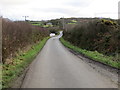 Hedge enclosed lane from A5025 to Llanfechell in LL68 0SW