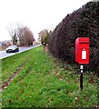 Queen Elizabeth II postbox in Pandy, Monmouthshire in NP7 8DS