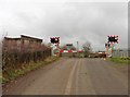 Level Crossing near Axe Farm in EX13 7AS