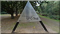 Start of UFO Trail at Rendlesham Forest Centre, Suffolk in Capel St. Andrew