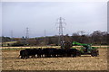 Feeding cattle at Lingiefield, Forres in IV36 3TN