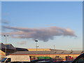 Airbus factory Broughton - and a cloud in Broughton and Bretton Community
