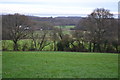 View across farmland from Crowdhill in SO50 7HD