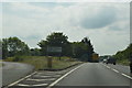 South Hinksey turning, A34 in OX1 5AA