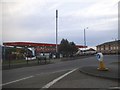 Texaco garage on Cumberland Avenue, Manor Park in SL2 3AS