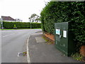 BT telecoms cabinet, Bronllwyn, Pentyrch in CF15 9QL