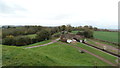 Worcs & Birmingham Canal - view W from Bridge 54 by Tardebigge Reservoir in B60 3AG