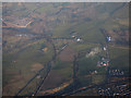 Wildmanbridge from the air in ML2 8HB