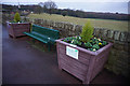 Planters at Bracken Hill, Burncross in S35 8NA