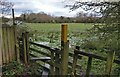 Public footpath on the edge of Countesthorpe in LE8 5PS