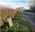 Milestone by Aylesbury Road in HP17 0UB