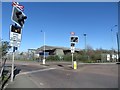Disused level crossing, Duke Street, Birkenhead in CH41 3SP