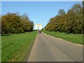 Stowe Avenue approaching the Corinthian Arch in MK18 5JF