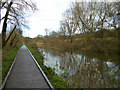 Boardwalk by River Avon in SP2 7NB