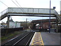 Foot bridge, Thirsk Railway Station in YO7 4LS