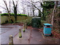BT telecoms cabinet, Cherry Orchard Road, Lisvane, Cardiff in CF14 0UE