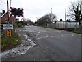Level crossing on the A44 in HR6 8NS