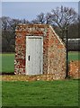 Brick outhouse at Grange Farm, Fishlake in DN7 5GH
