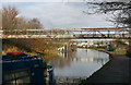 Banbury Reservoir pipe bridge, River Lee Navigation in N18 3QU