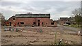 Derelict buildings at Saltersley Hall Farm in SK9 6GN