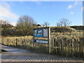 Lunan Bay Information Sign in DD11 5ST