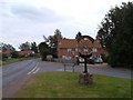 East Walton village sign in East Walton