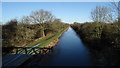 Rushall Canal N from Hill Farm Bridge, Walsall in WS5 4DB
