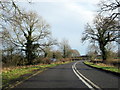 Stratford Road Alcester Approaching Sharp Bend in B49 6LS