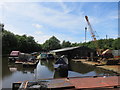 Boatyard on the Ashton Canal, Audenshaw in M34 5NG