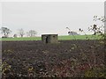 WW2 Pill Box in Ploughed Field in NE20 0RG