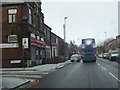 A671 Rochdale Road at Brooklands Street in OL2 5YL
