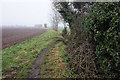 Path of Tetney Lane, Holton le Clay in DN36 5BJ