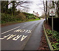 This is a HomeWatch Area sign on the approach to Kilgetty in SA67 8LL