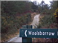 Wareham: the track to Woolsbarrow Fort in BH20 7EJ