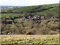 View west from Mynydd Meiros in CF72 9NG