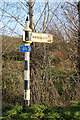 Broken Signpost in Kelso and District Ward