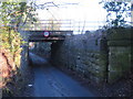 Bethel Lane railway bridge, near Gwersyllt in LL11 4SY