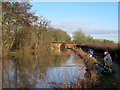 Worcester & Birmingham Canal Looking Towards Grange Wharf Bridge in B48 7DQ